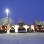 Vielseitige Fahrzeugflotte für den Winterdienst zur Schneeräumung und Beseitigung von Schnee und Eis